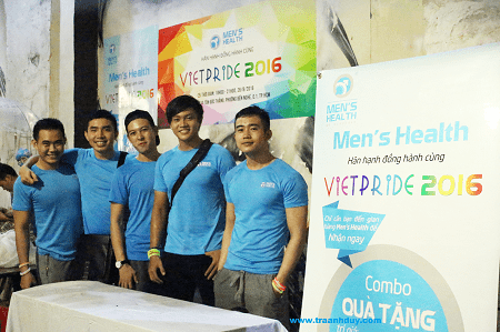Hình ảnh Men’s Health đồng hành cùng Viet Pride 2016