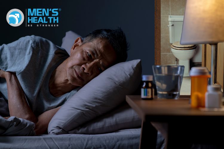 Tiểu đêm là nguyên nhân thường gặp nhất gây gián đoạn giấc ngủ ở nam giới trên 50 tuổi