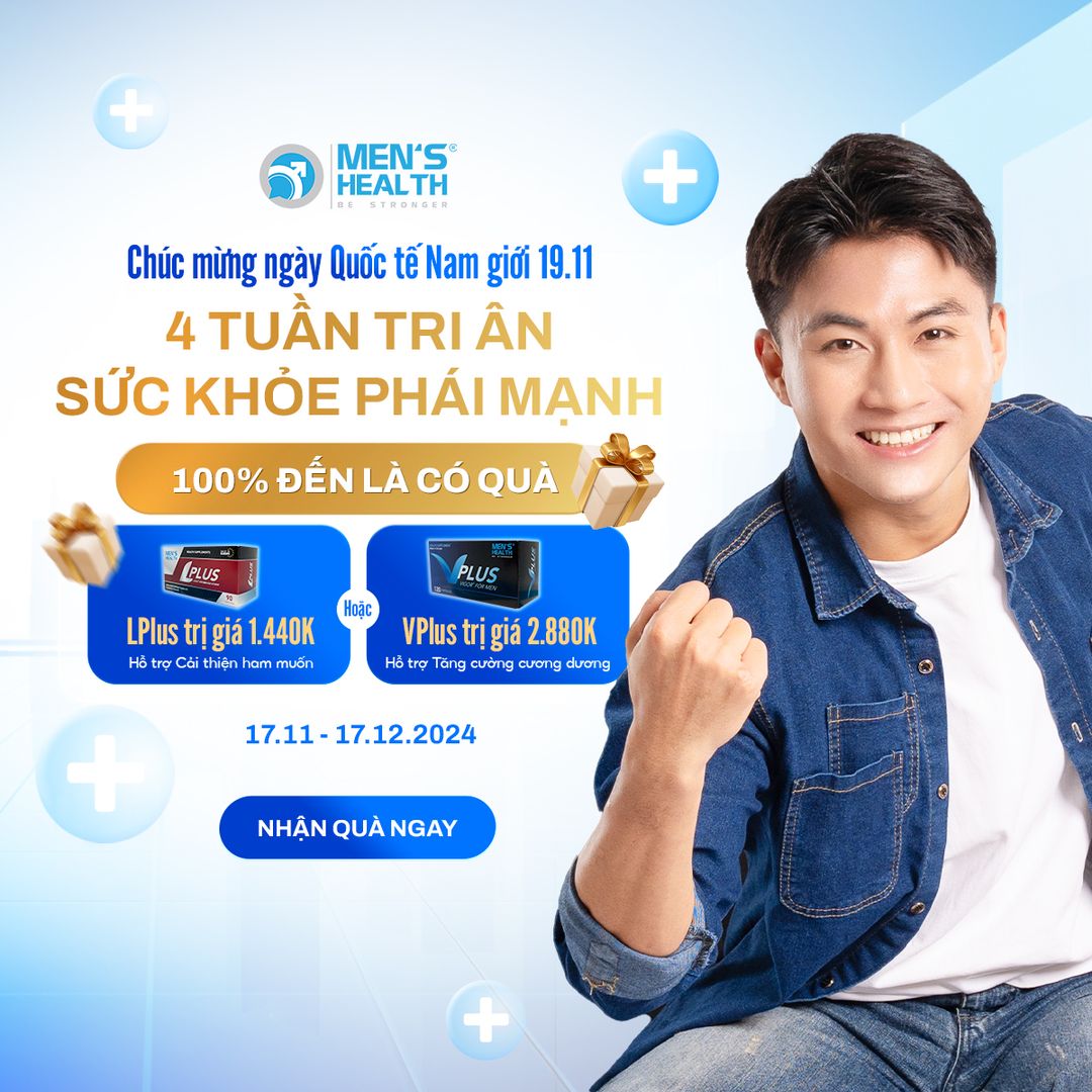 Chương Trình: 4 Tuần Tri Ân Sức Khỏe Phái Mạnh