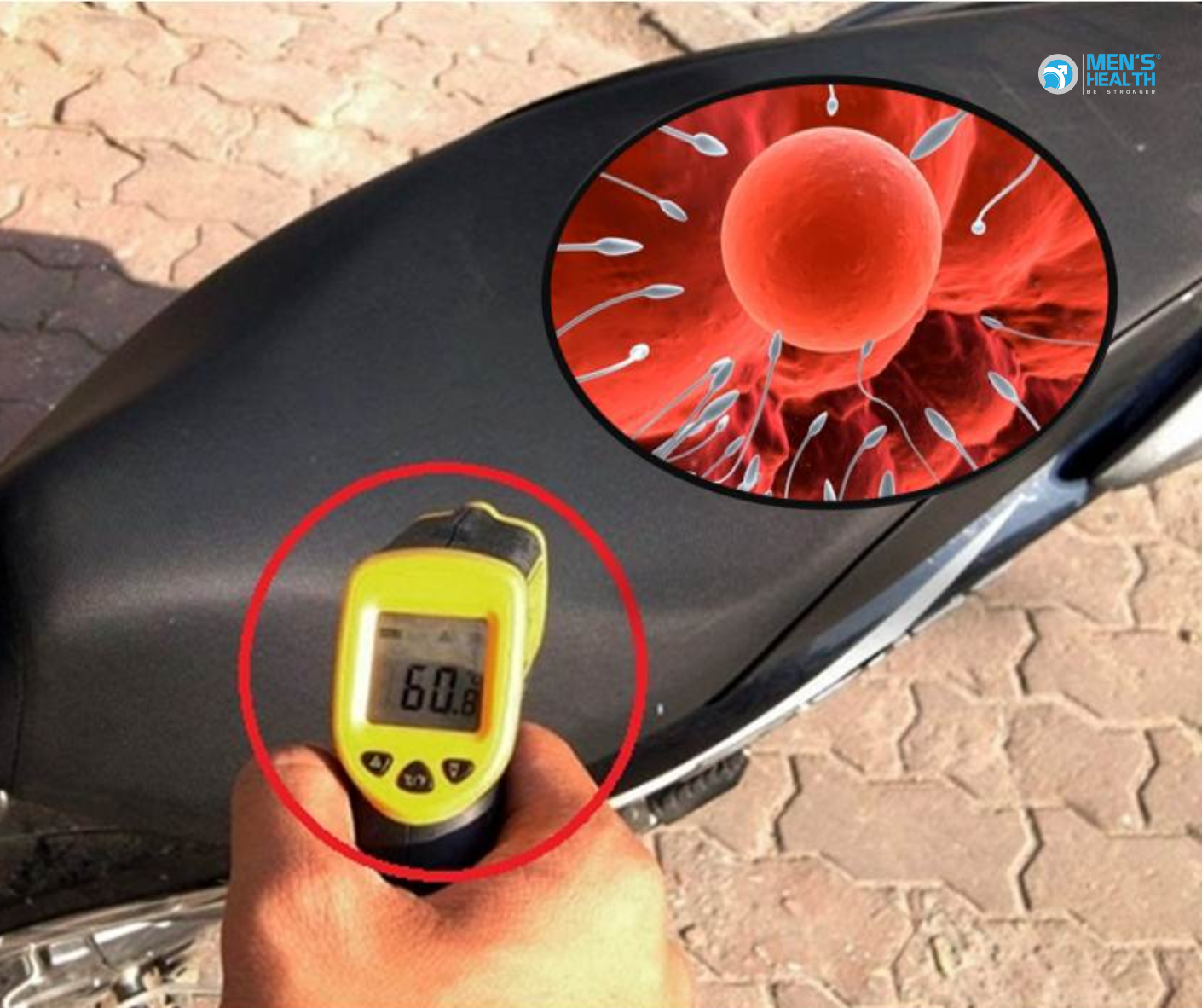 Ngồi Vào Yên Xe Nóng Có Ảnh Hưởng Đến Tinh Hoàn Nam Giới?